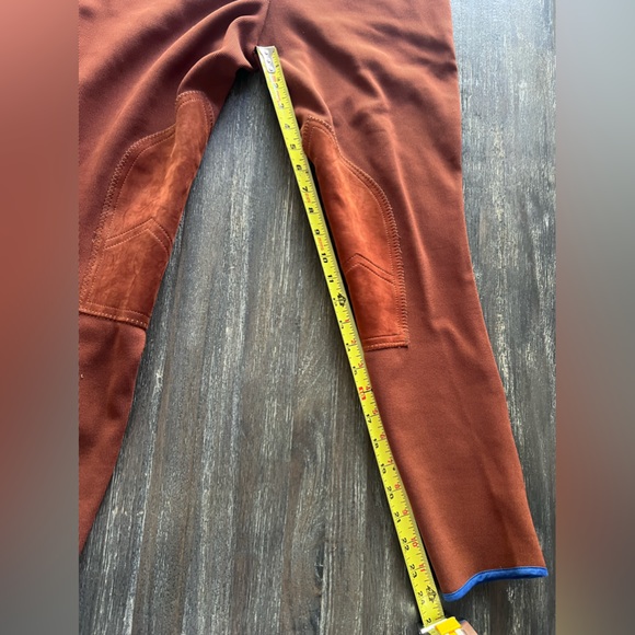 GERRY SCHUMACHER rust Equestrian  riding pants sz XS - Picture 6 of 13